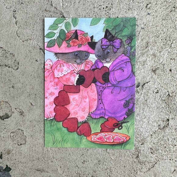 Hallmark Cat Valentine’s Day Greeting Card - Picture 5 of 12